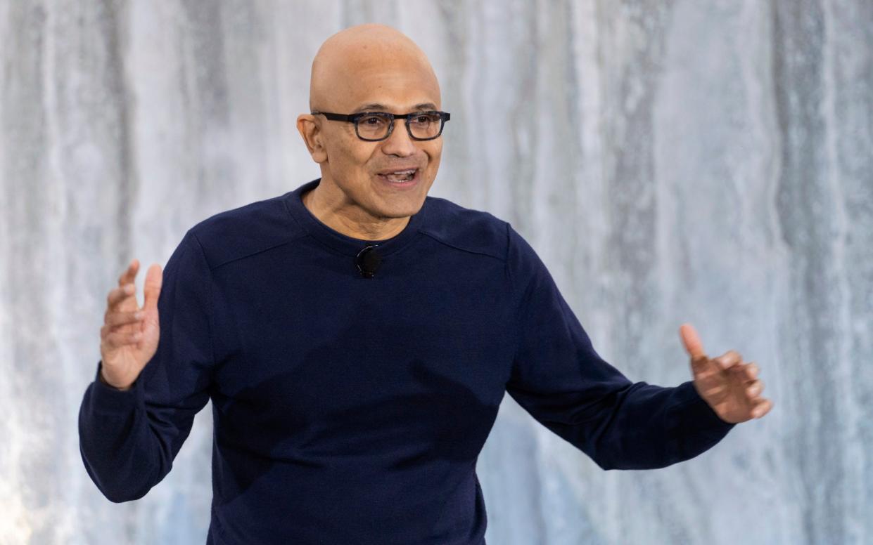 Microsoft CEO Satya Nadella - AP Photo/Stephen Brashear