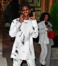 <p>He wore this stylish look to a CFDA/Vogue event honoring his frequent collaborator, the designer Christopher John Rogers.</p>