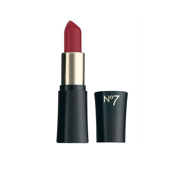 No7 Moisture Drench Lipstick in Sugar Plum, £9, Boots