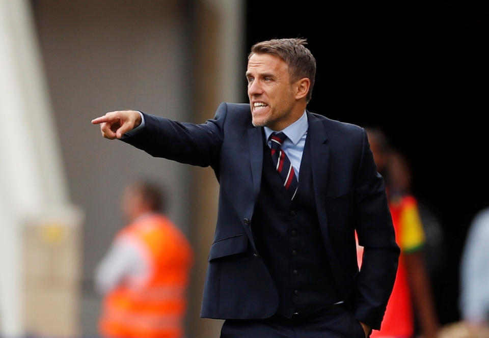 England manager Phil Neville believes his side's performance merited a result at the Riverside  Action Images via Reuters/Lee Smith