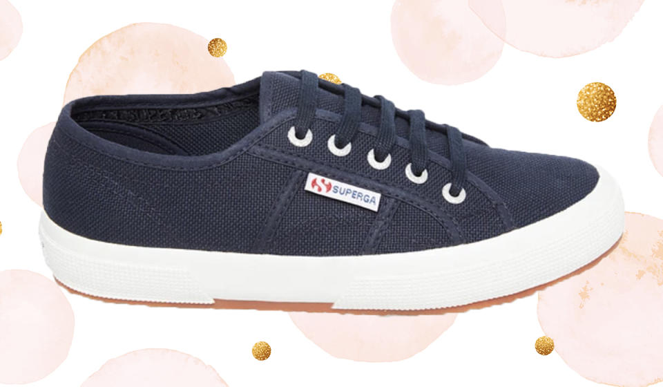 This unisex sneaker is the ultimate classic. (Photo: Superga)