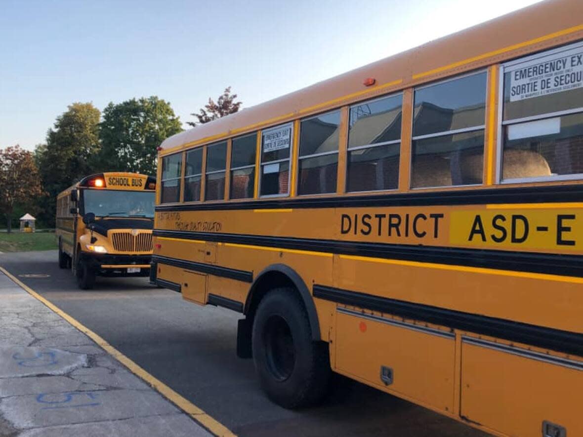 Enrolment in the Anglophone East School District has increased by more than 2,200 students in the last year alone. (Shediac Cape School/Facebook - image credit)