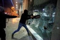 FILE PHOTO: Protest over economic hardship and lack of new government in Beirut