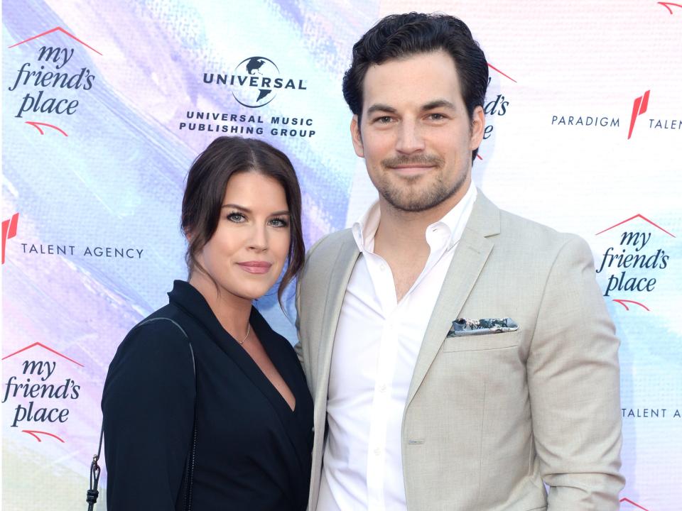 Nichole Gustafson and Giacomo Gianniotti