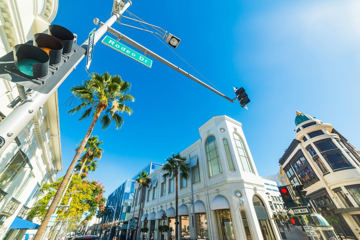 Rodeo Drive in Beverly Hills