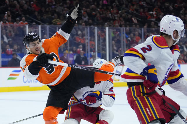 NHL: Phildelphia Flyers at New Jersey Devils