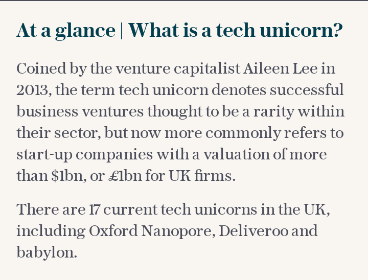 At a glance | What is a tech unicorn?