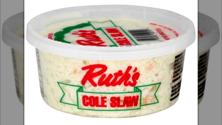 Tub of Ruth's Cole Slaw