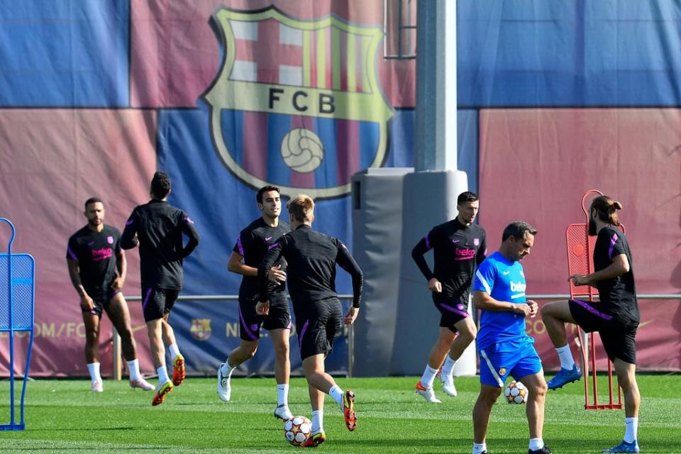 Barcelona travel to face Dynamo Kiev in the Champions League  (AFP via Getty Images)