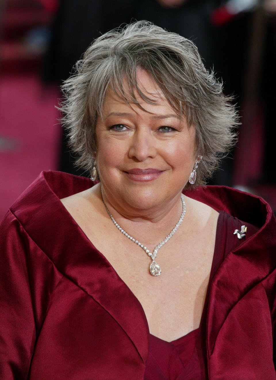 Closeup of Kathy Bates