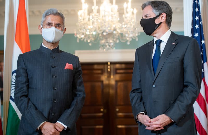 U.S. Secretary of State Blinken meets with India's External Affairs Minister Jaishankar