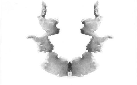 Rorschach inkblot number seven