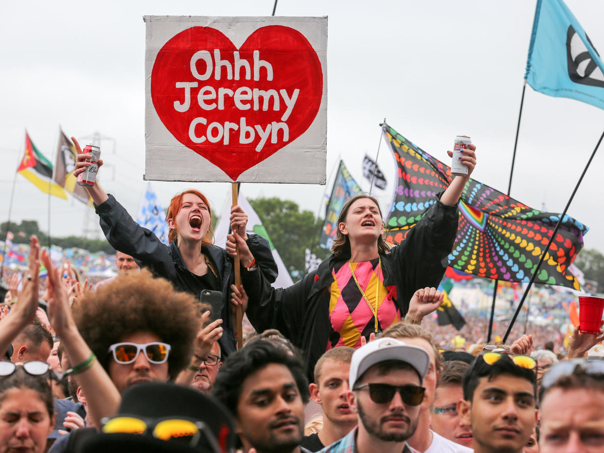 Jeremy Corbyn has produced policies that have appealed to many who were disengaged from mainstream politics: Getty Images