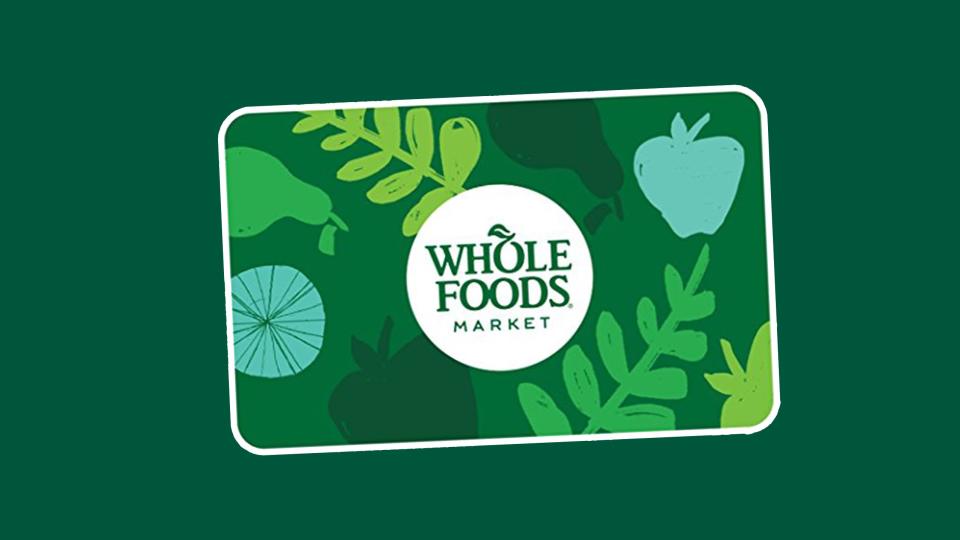 Best gift cards on Amazon: Whole Foods