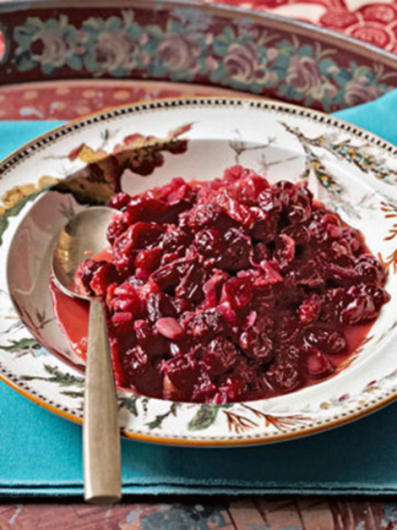 Cranberry-Ginger Sauce recipe from CountryLiving.com