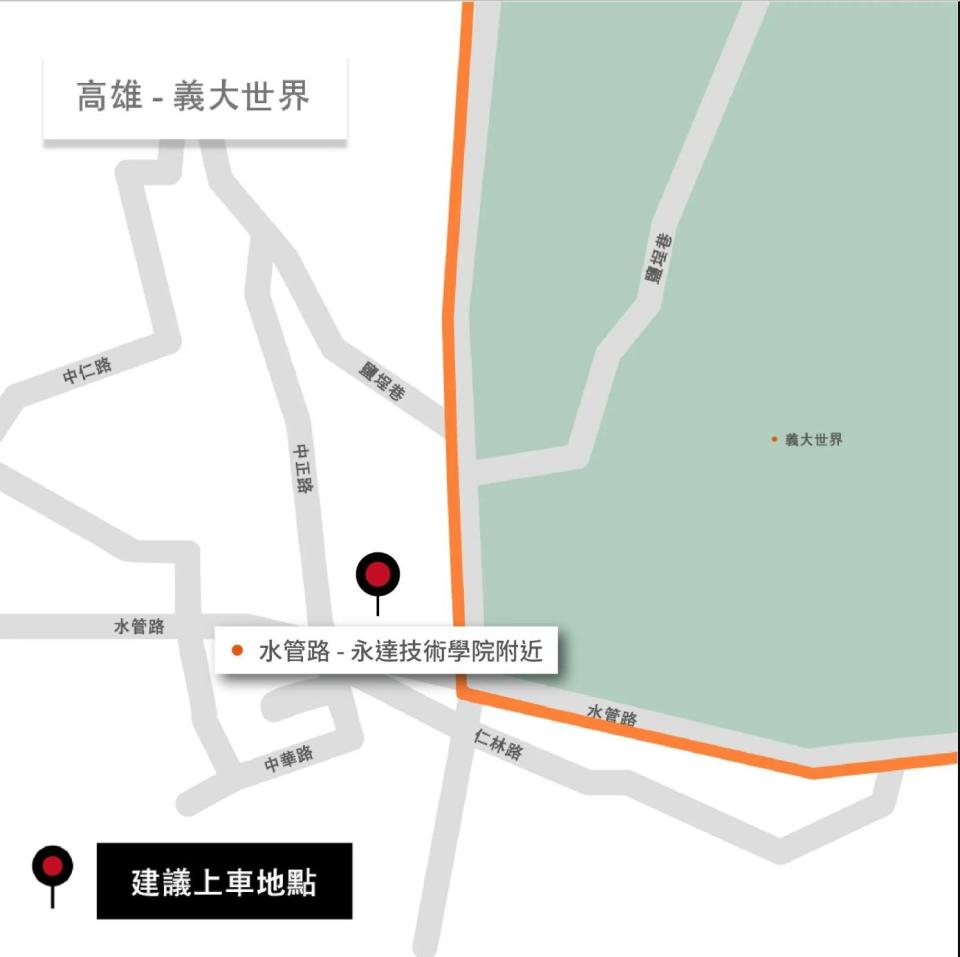 2023 Uber 跨年管制地圖。（圖／Uber提供）