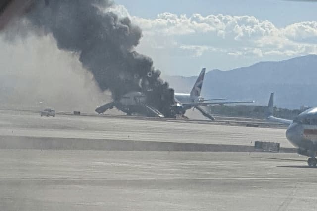 Aircraft Fire Las Vegas