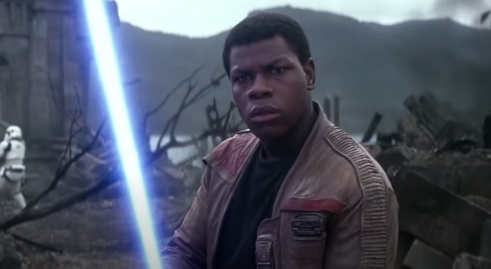 Closeup of John Boyega