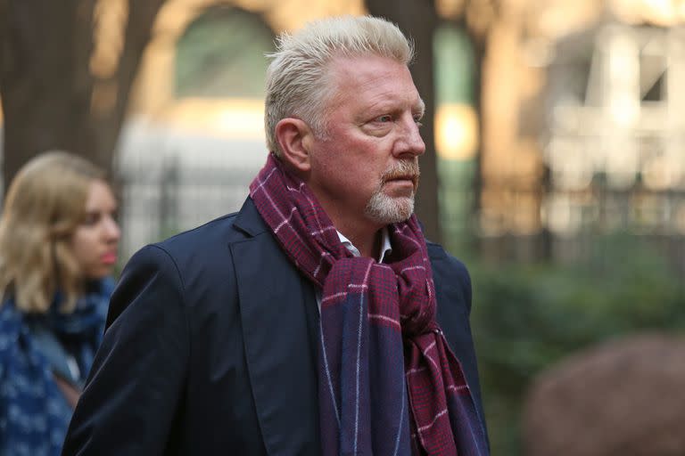 Boris Becker, en su peor momento; fue encarcelado en Londres por soslayar ingresos en su bancarrota