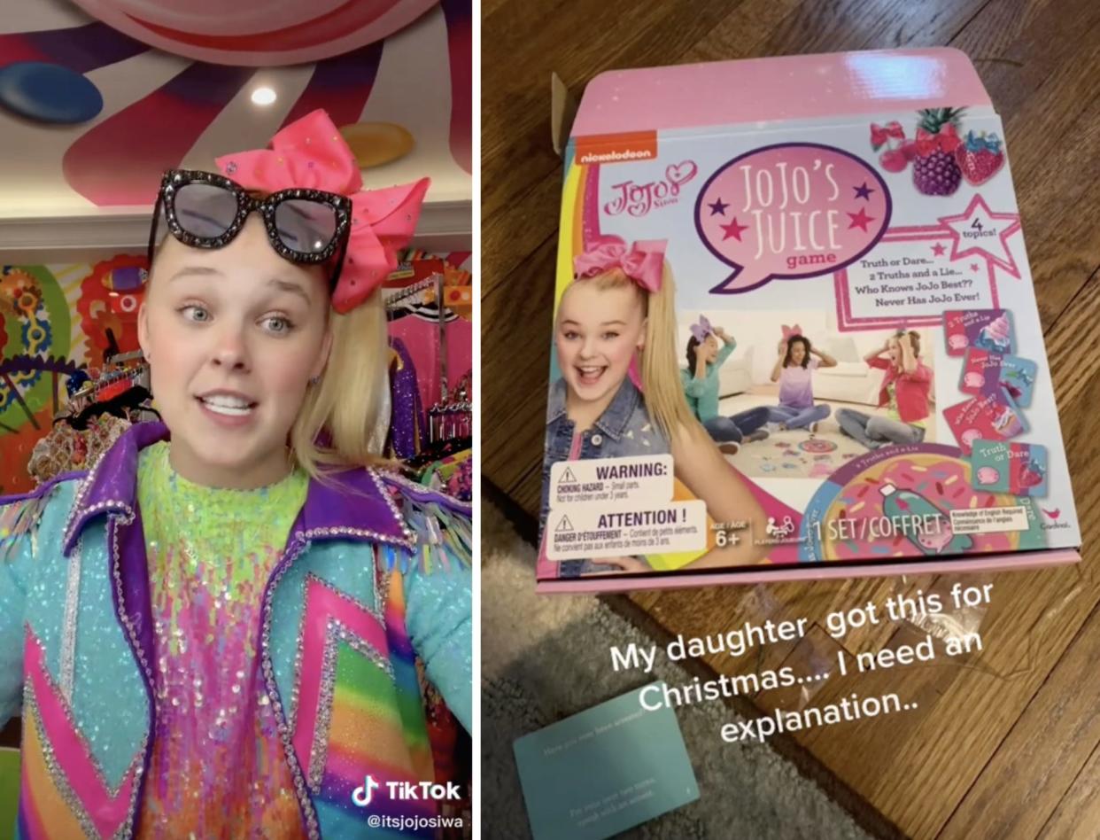 JoJo Siwa said she didn't know about the "inappropriate" questions in "JoJo's Juice."