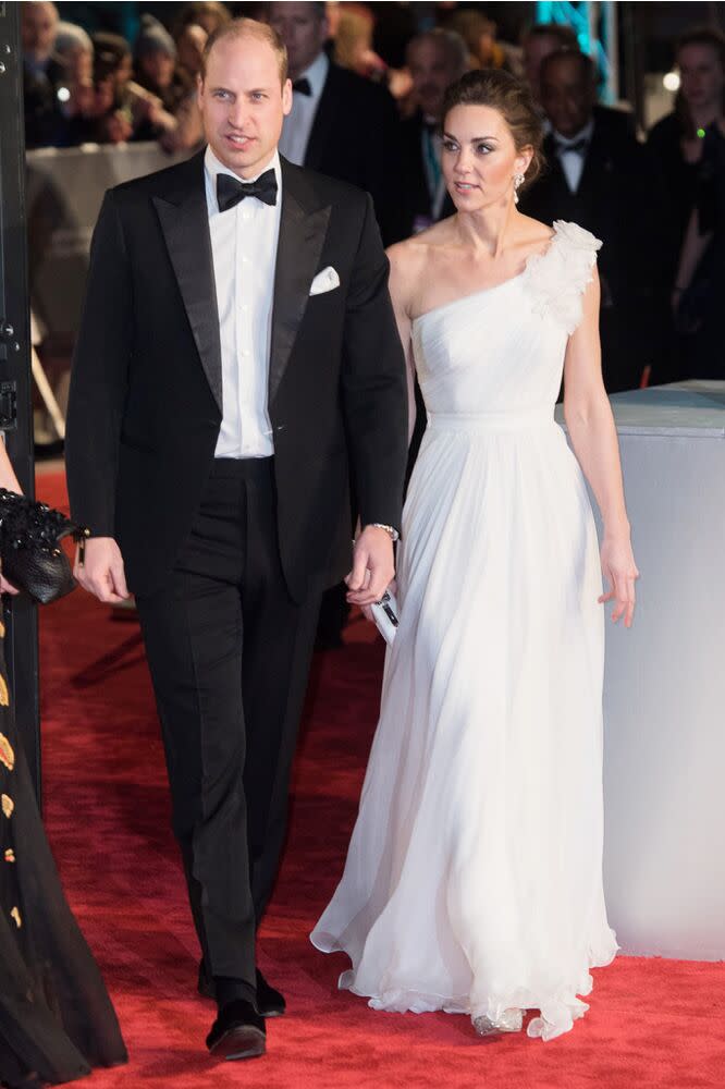 Prince William and Kate Middleton at the 2019 BAFTAs | Samir Hussein/WireImage