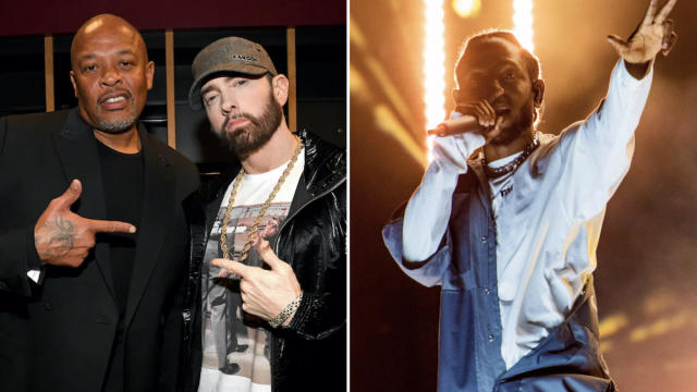 Eminem Tells Dr. Dre He Was Left “Speechless” by Kendrick Lamar's New Album