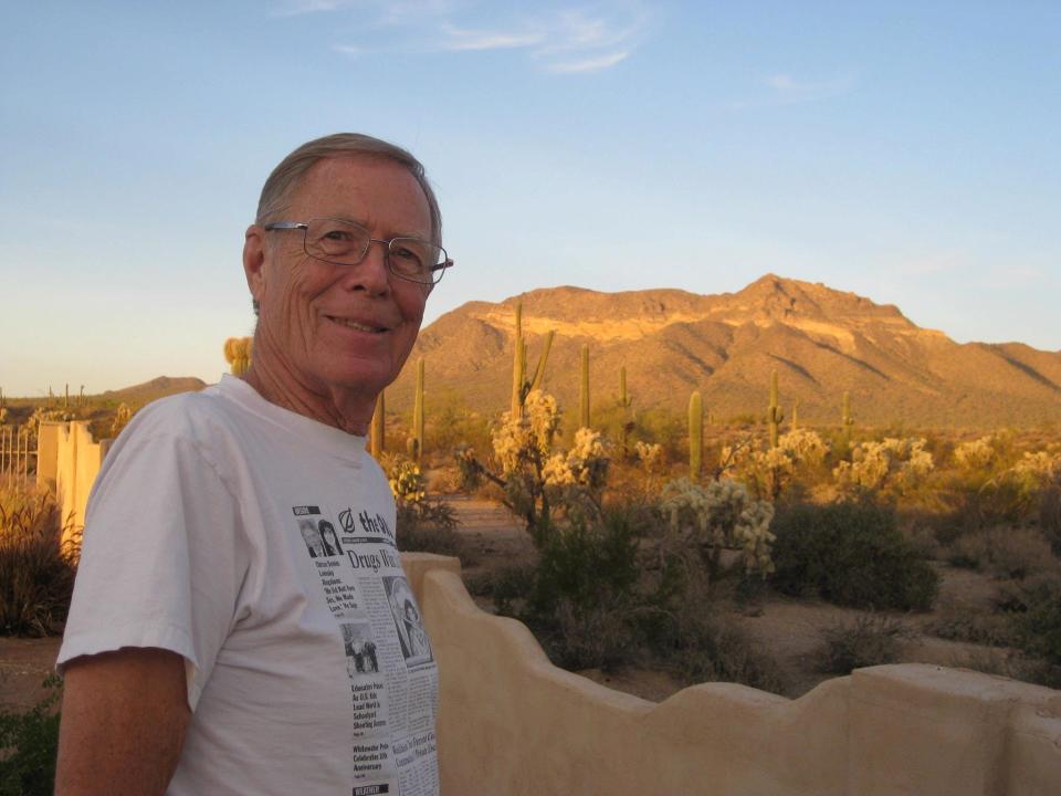 Richard Brown, 88, an avid runner and cyclist, died at a Scottsdale, Arizona hospital after being diagnosed with COVID-19. The virus is circulating widely in Arizona and has crowded Arizona hospitals and strained testing capacity.