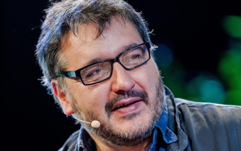 Peter Florence speaking at the Hay Festival in 2014 - Rex