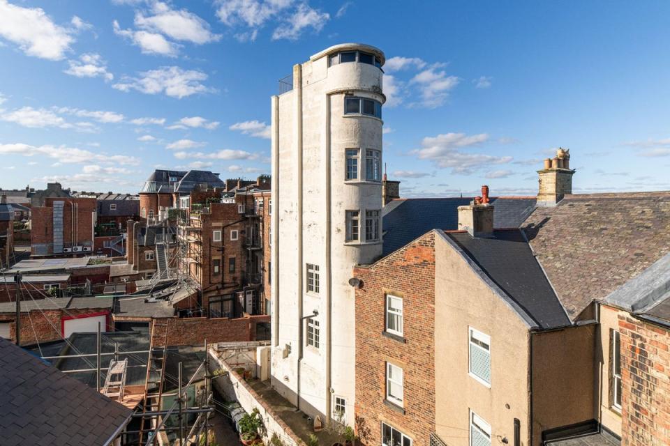 Built from reinforced steel and concrete, the century-old former watchtower is said to be robust and structurally sound (Hive Estates)