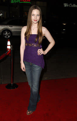 Daveigh Chase at the LA premiere of Warner Bros. Pictures' Firewall