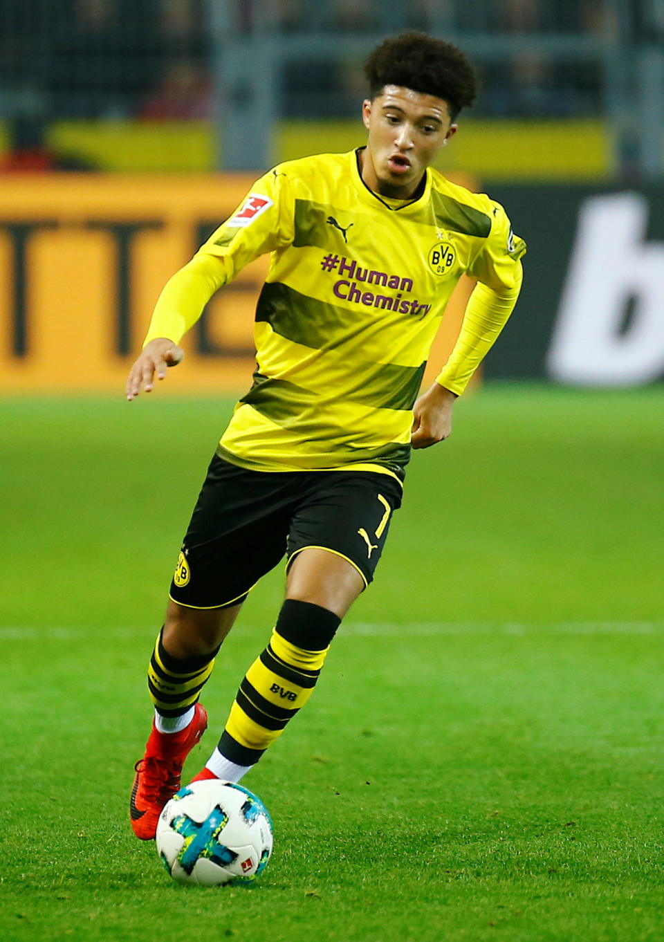 Jadon Sancho has made a brave decision to go and fight for his place at Borussia Dortmund in Germany