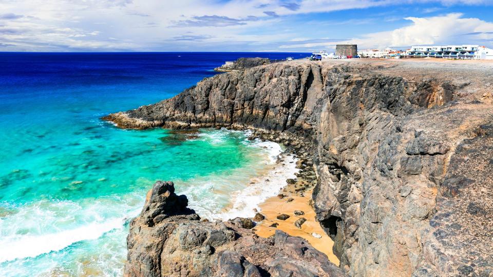 A beach in the Canary Islands, Spain