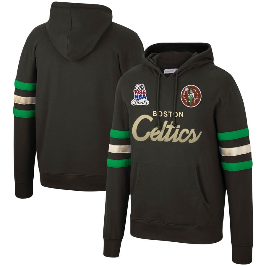 Celtics 1986 Finals Championship Game Pullover Hoodie