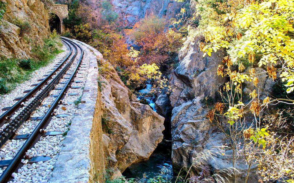 Odontotos rack railway