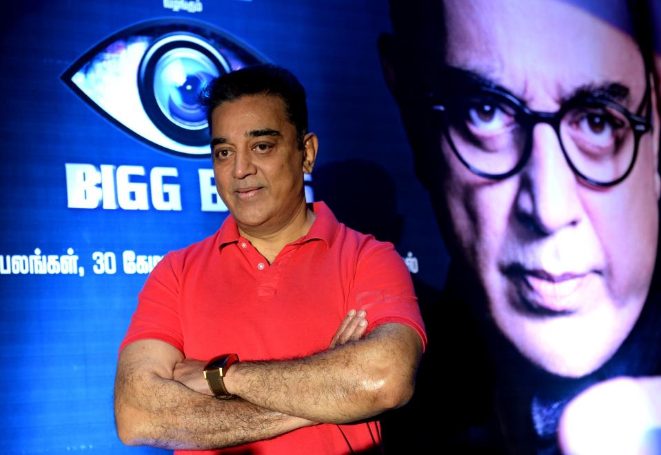 <p>A multi-faceted film personality working mostly in the Tamil movie industry, Kamal has won four National Film Awards and nineteen Filmfare Awards. He recently forayed into politics by launching his own political party in Tamil Nadu.</p> 