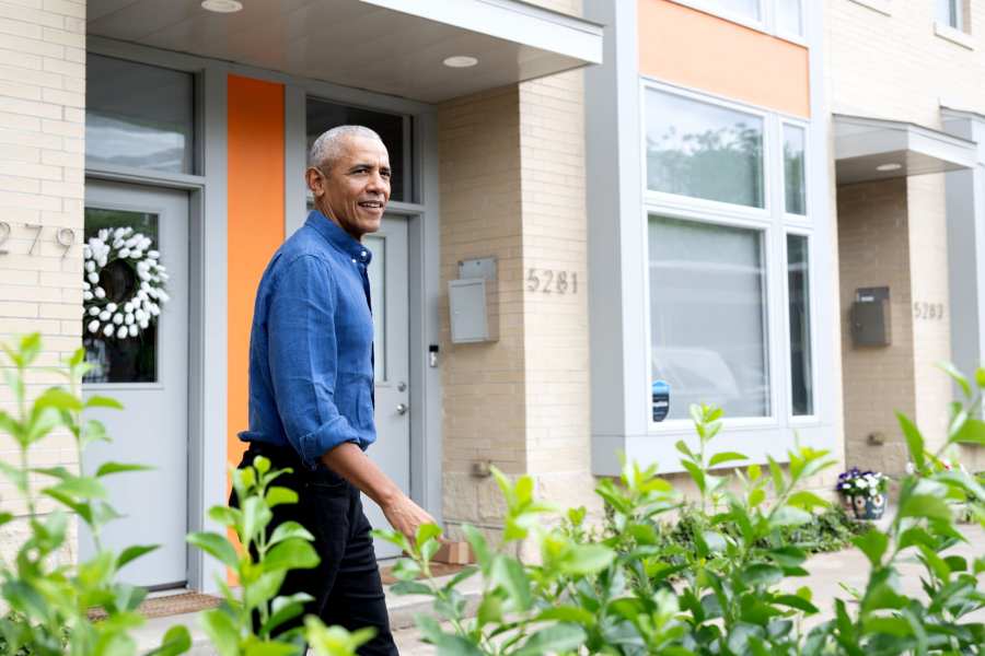 President Barack Obama in ‘Working: What We Do All Day.” (Photo by Ben Solomon/Netflix © 2023)