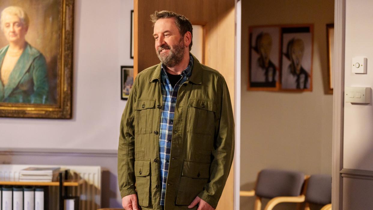  Lee Mack in Not Going Out season 13. 