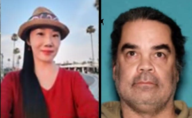 Fang Jin, 47, from China continues to be reported missing while her online friend, former Navy SEAL John Root Fitzpatrick, 52, from Morongo Valley, was found dead in San Diego County.