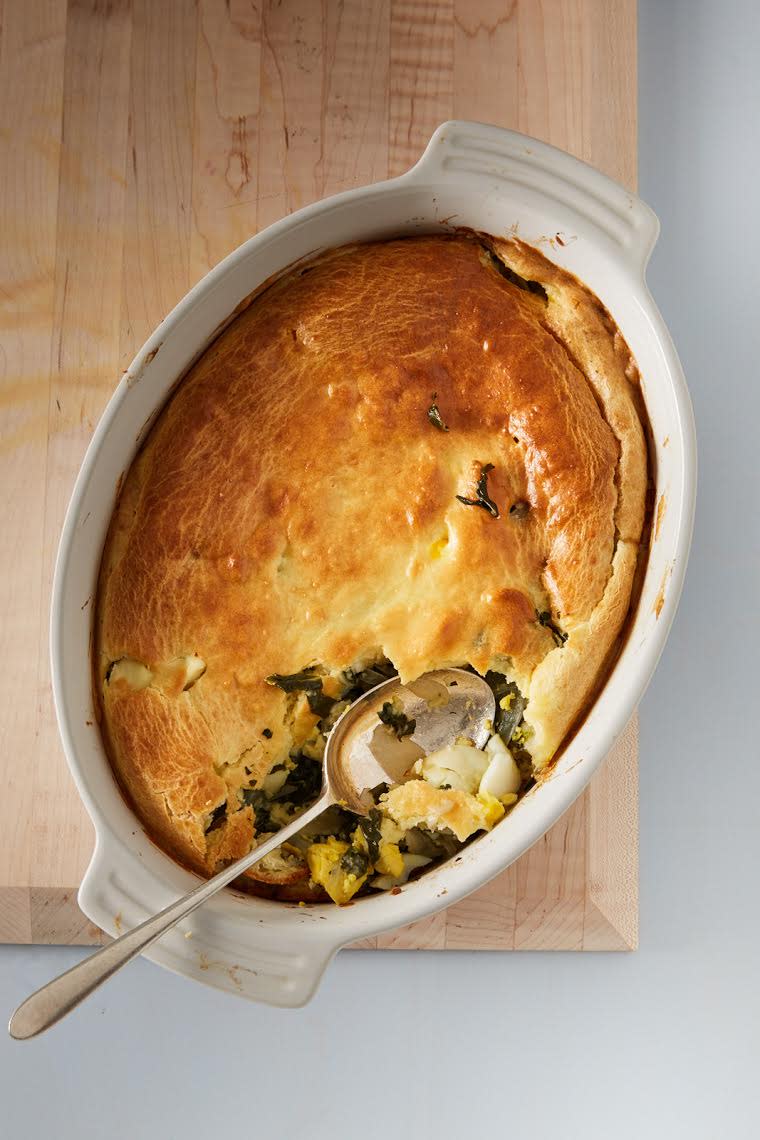 Kale or Chard Pie