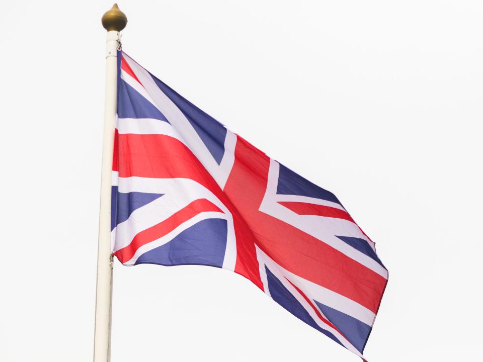 The British flag