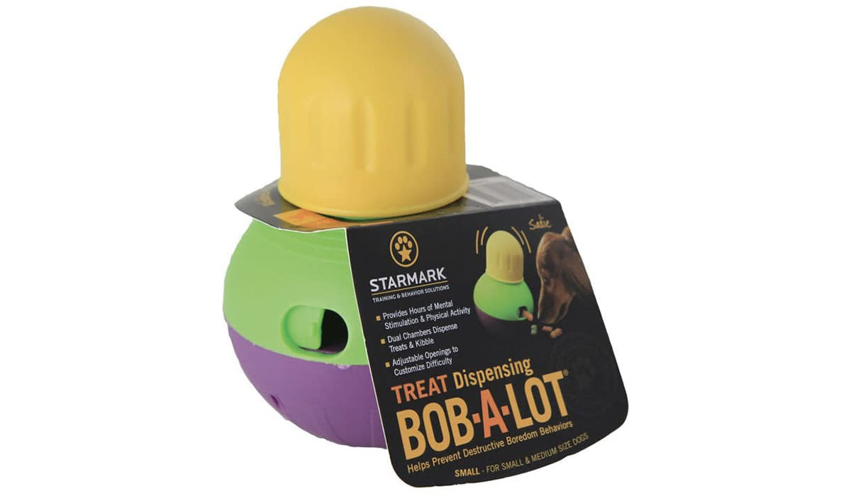 Bob-A-Lot treat-dispensing toy