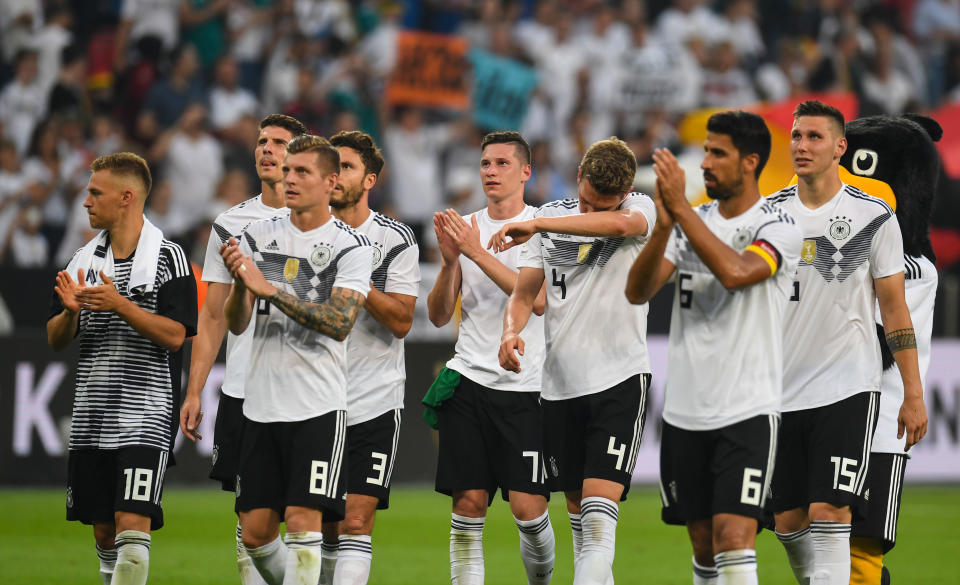 Will Germany repeat as World Cup champions? Not all of our guys think so. (Getty)