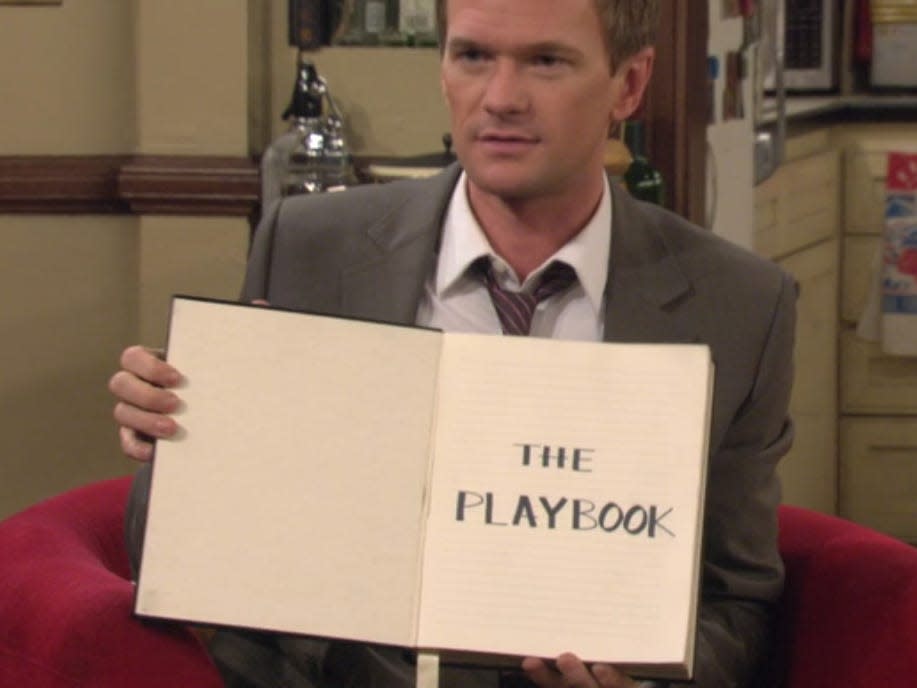 barney stinson the playbok himym