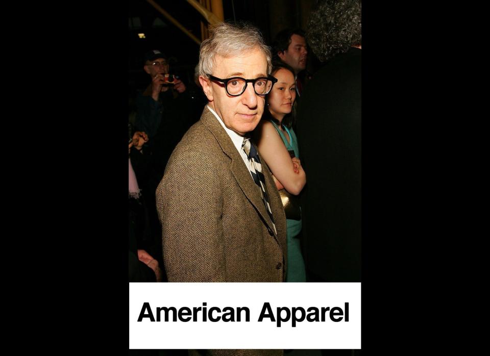 Woody Allen sued the clothing company, American Apparel, not for finding someone who looked like the famed director, but for <a href="http://www.huffingtonpost.com/2009/04/15/woody-allens-sex-life-sla_n_187125.html" target="_hplink">using his actual images without permission</a>. They <a href="http://www.businessweek.com/bwdaily/dnflash/content/may2009/db20090518_942184.htm" target="_hplink">settled the case in 2009</a>, with American Apparel agreeing to pay Allen $5 Million dollars, half of what he asked for. 