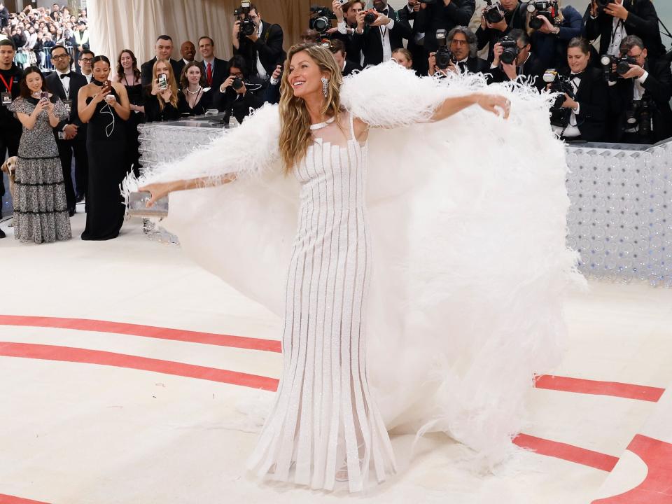 Gisele Bündchen at the 2023 Met Gala.