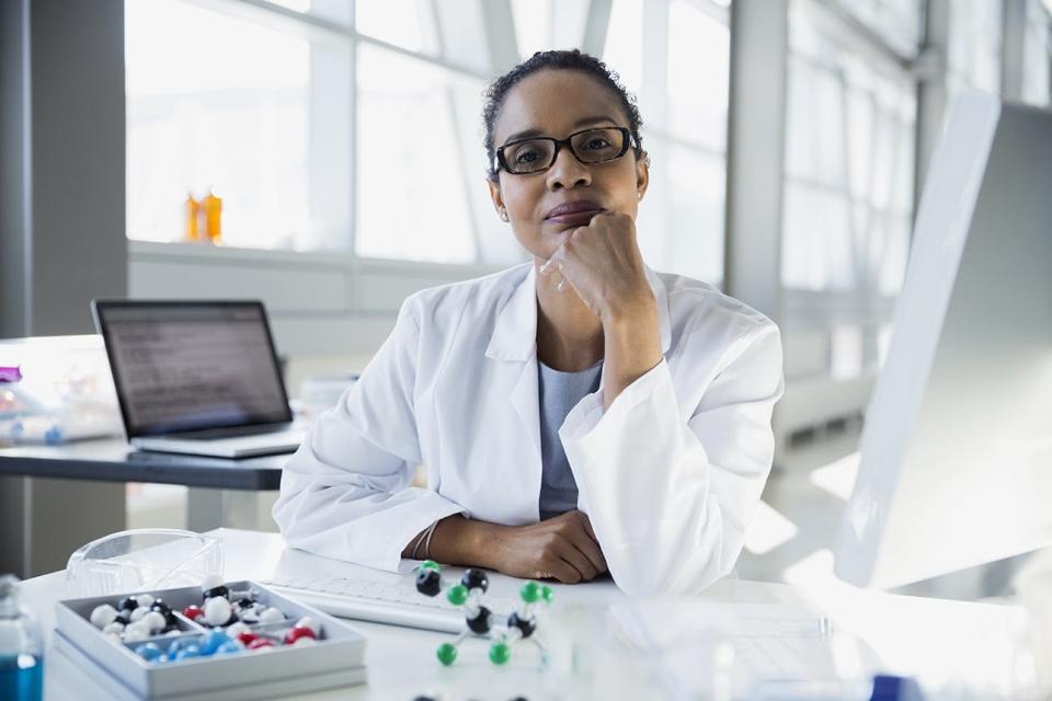 Scientist in lab