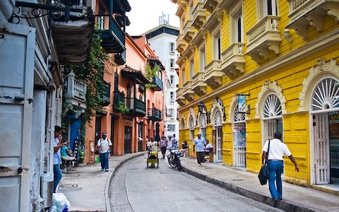 The streets of Cartagena - Credit: MATTHEW MICAH WRIGHT