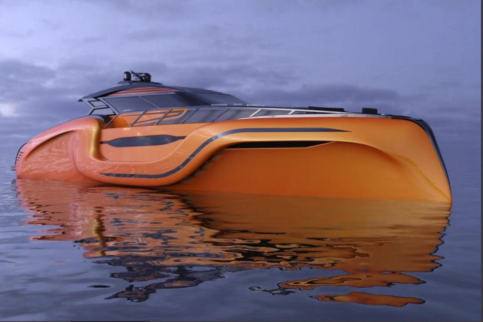 Naval Yachts released a concept design for its LXT 88 on May 20, 2022.