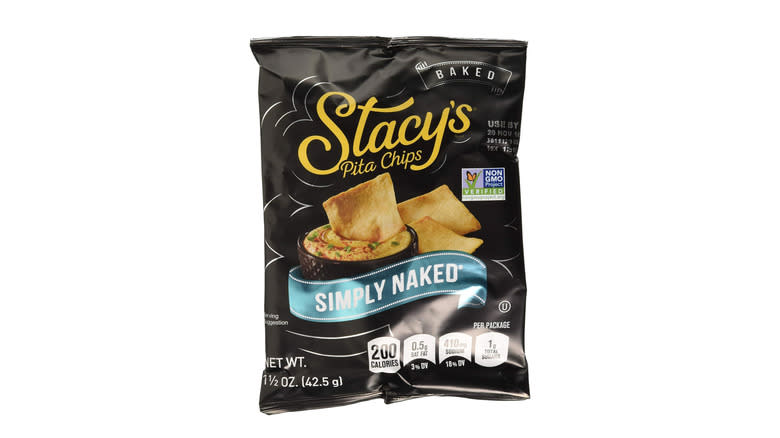 packet of Stacy's pita chips