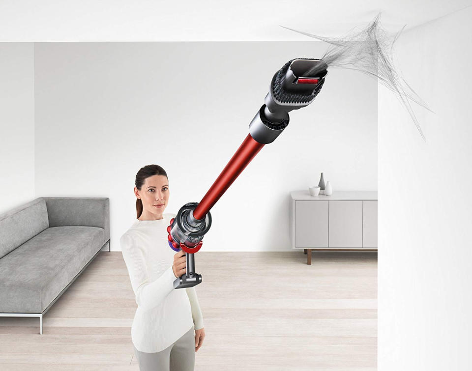 Make short work of housework with the Dyson V10. (Photo: Amazon)